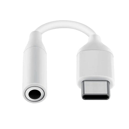 Adaptador Conector Tipo C a Jack 3,5 mm (Digital) COOL (Universal) Blanco