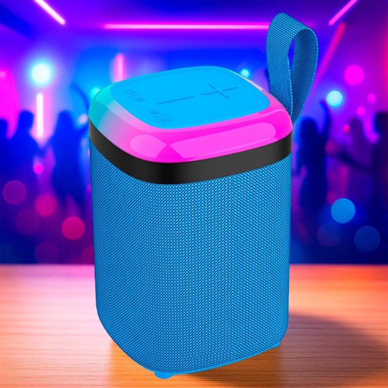 Altavoz Bluetooth Universal Música 5W COOL Base TWS Azul
