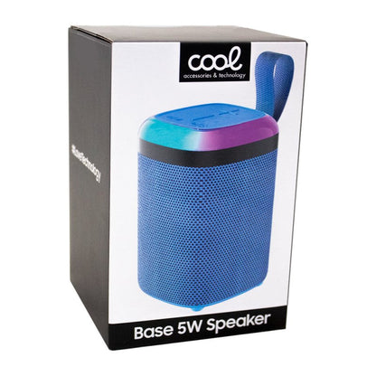 Altavoz Bluetooth Universal Música 5W COOL Base TWS Azul
