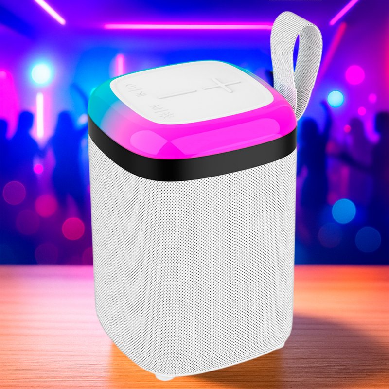 Altavoz Bluetooth Universal Música 5W COOL Base TWS Blanco