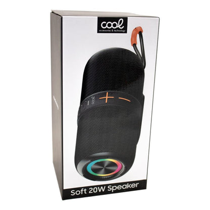 Altavoz Música Universal Bluetooth Marca COOL Soft (20W) Negro