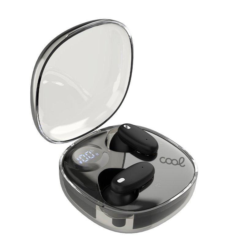 Auriculares Stereo Bluetooth Dual Earbuds COOL Fun Negro