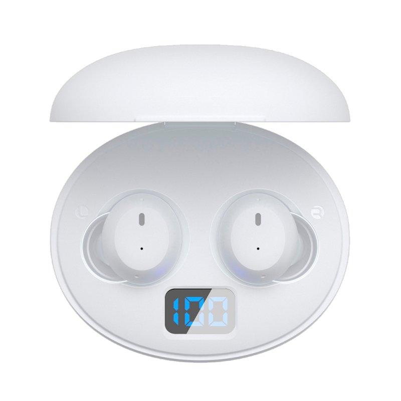 Auriculares Stereo Bluetooth Earbuds ANC COOL Pocket Blanco