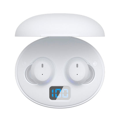 Auriculares Stereo Bluetooth Earbuds ANC COOL Pocket Blanco