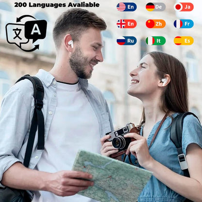 Auriculares Stereo Bluetooth Earbuds TWS COOL Iria AI (ANC, Traducción, IA) Negro