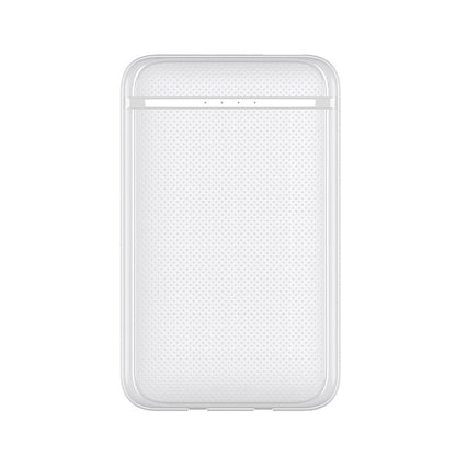 Bateria Externa Power Bank 5000 mAh COOL (2 Cables: TIPO C / Lightning) Blanco