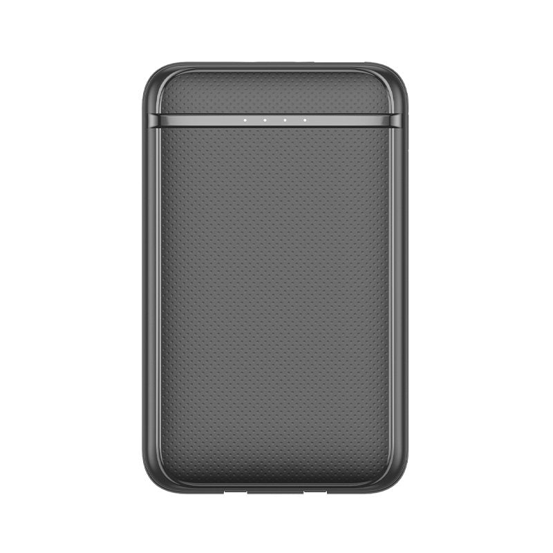 Bateria Externa Power Bank 5000 mAh COOL (2 Cables: TIPO C / Lightning) Negro