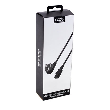 Cable Red Corriente Universal Alimentación (1.8 metros) Angular COOL