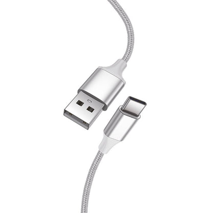 Cable USB COOL Nylon Universal Tipo C (1.2 metros)