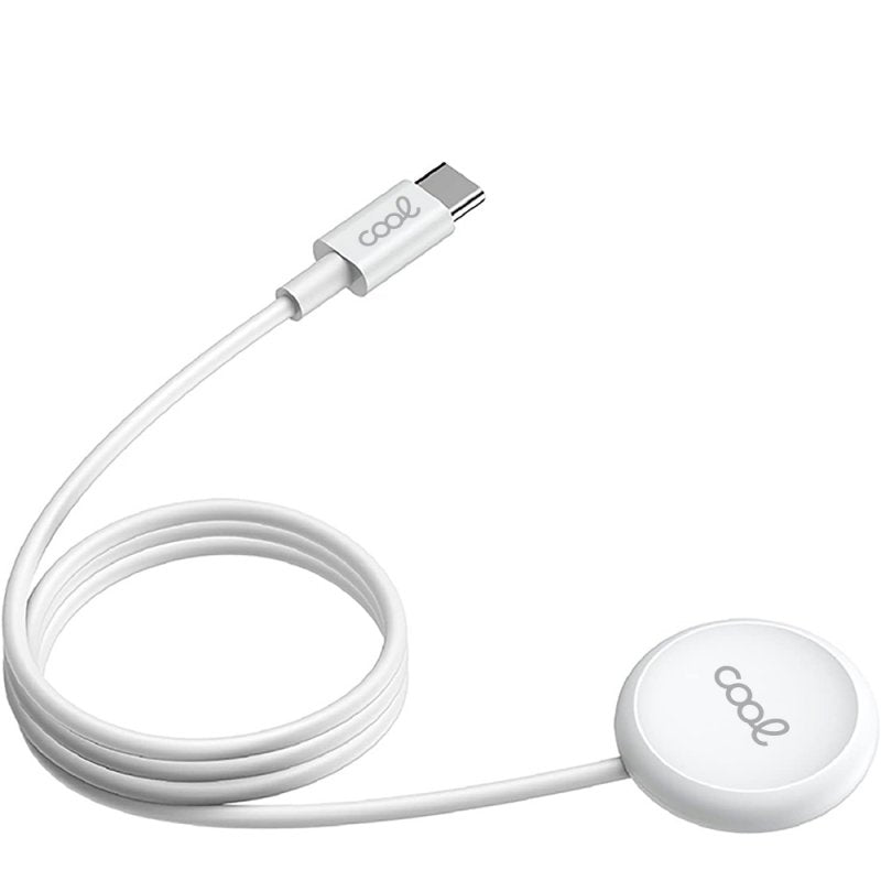 Cable USB MagCharge (Tipo-C) COOL para Apple Watch Universal Blanco