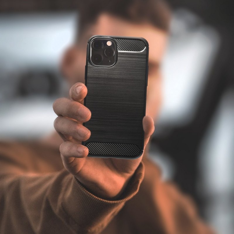 Carcasa COOL para Honor 400 Lite Carbón Negro