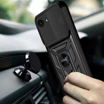 Carcasa COOL para iPhone 16e Hard Ring Negro