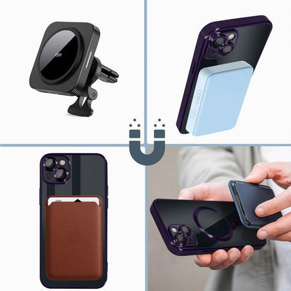 Carcasa COOL para iPhone 17 Magnética Borde Rosa