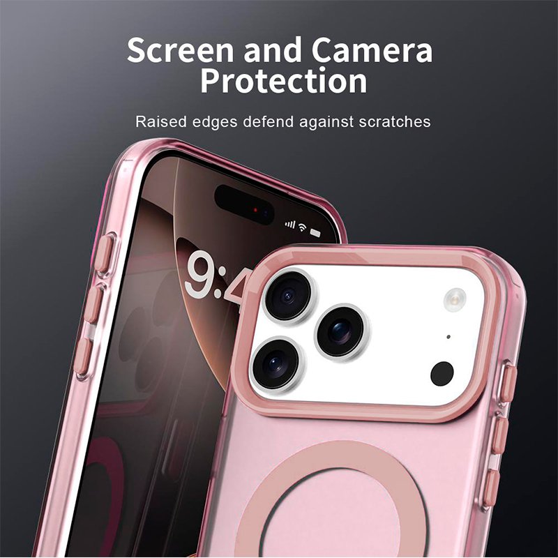 Carcasa COOL para iPhone 17 Pro Magnética Colorful Rosa