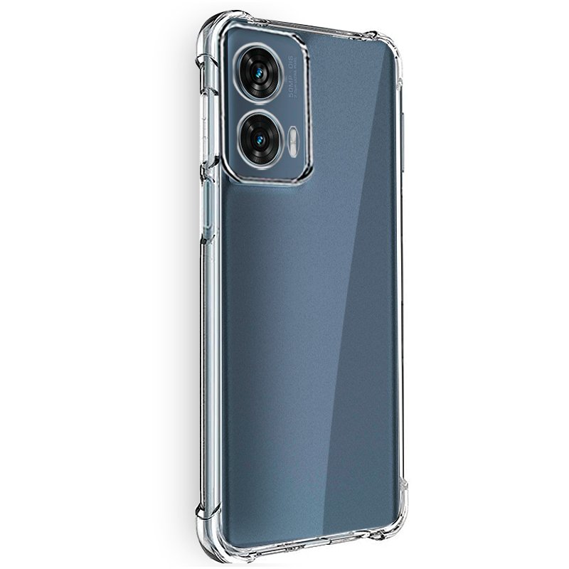 Carcasa COOL para Motorola Edge 50 Fusion AntiShock Transparente