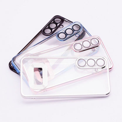 Carcasa COOL para Samsung A266 Galaxy A26 5G / A17 / A17 5G Borde Metalizado (Plata)