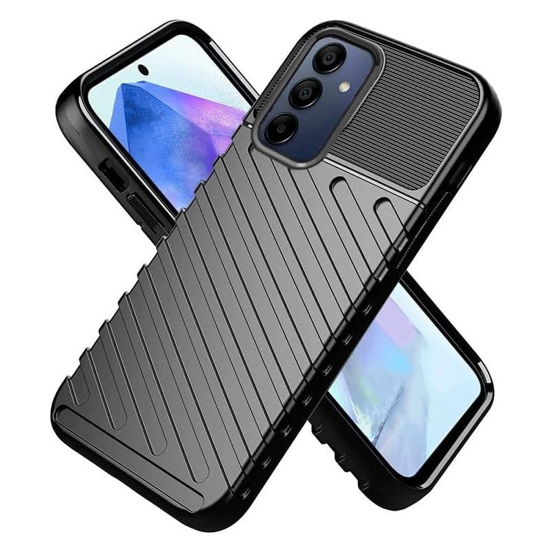 Carcasa COOL para Samsung A556 Galaxy A55 5G Thunder Negro
