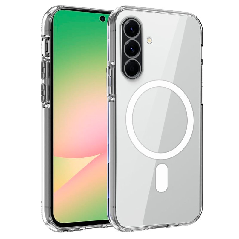 Carcasa COOL para Samsung A566 Galaxy A56 5G Magnética Transparente
