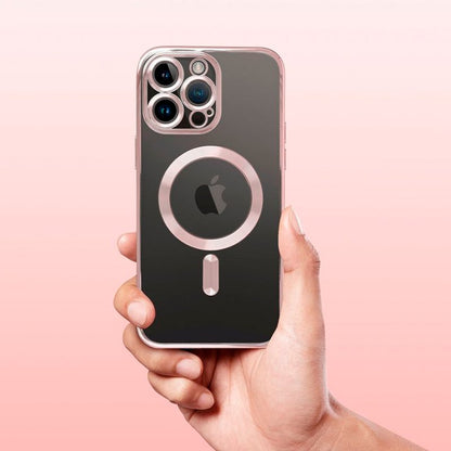 Carcasa COOL para Samsung S731 Galaxy S25 FE Magnética Borde Rosa