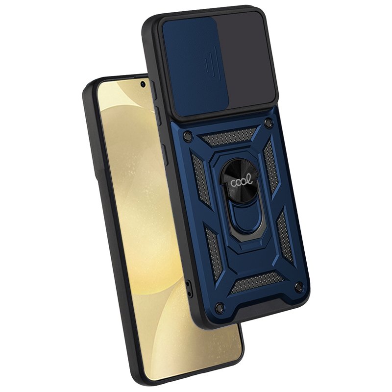Carcasa COOL para Samsung S926 Galaxy S24 Plus / S25 Plus Hard Ring Marino