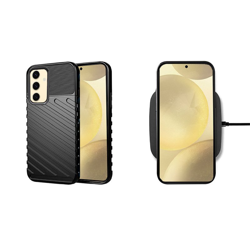 Carcasa COOL para Samsung S926 Galaxy S24 Plus / S25 Plus Thunder Negro