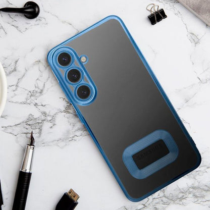 Carcasa COOL para Xiaomi Redmi A3 Borde Metalizado (Azul)