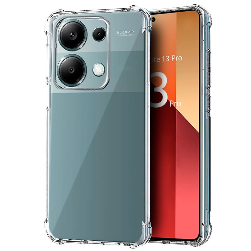Carcasa COOL para Xiaomi Redmi Note 13 Pro / Note 14S / Poco M6 Pro AntiShock Transparente