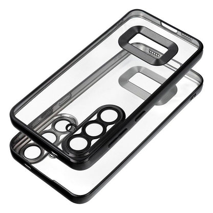 Carcasa COOL para Xiaomi Redmi Note 14 5G Borde Metalizado (Negro)