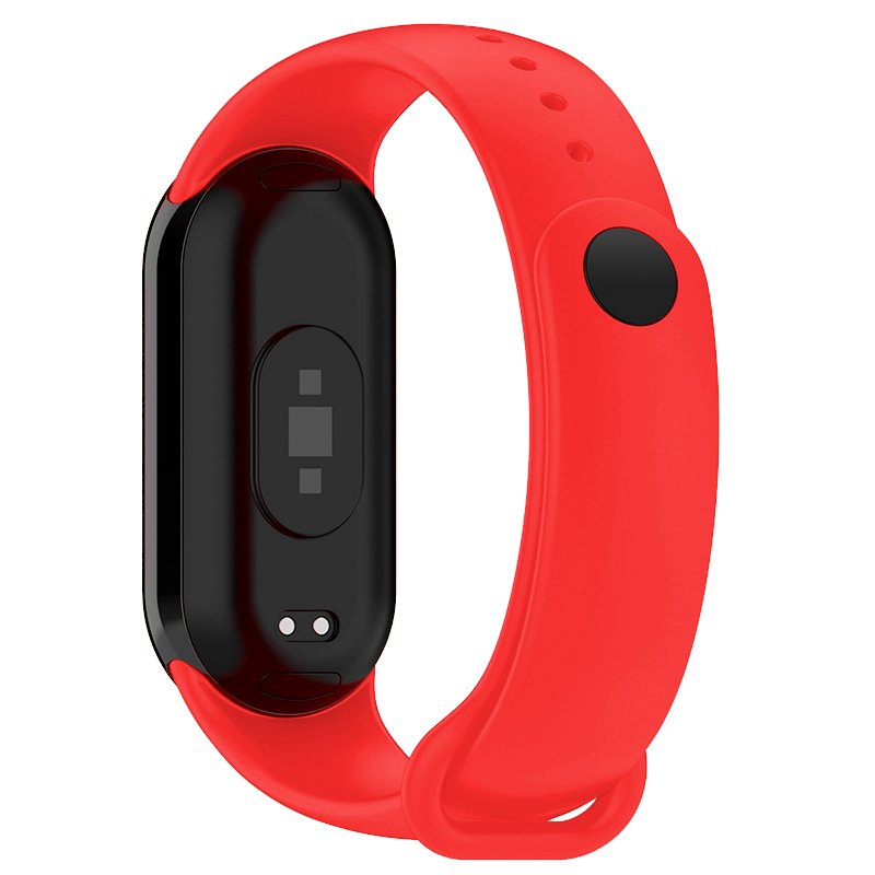 Correa COOL para Xiaomi Smart Band 8 / 9 / 10 Liso Rojo