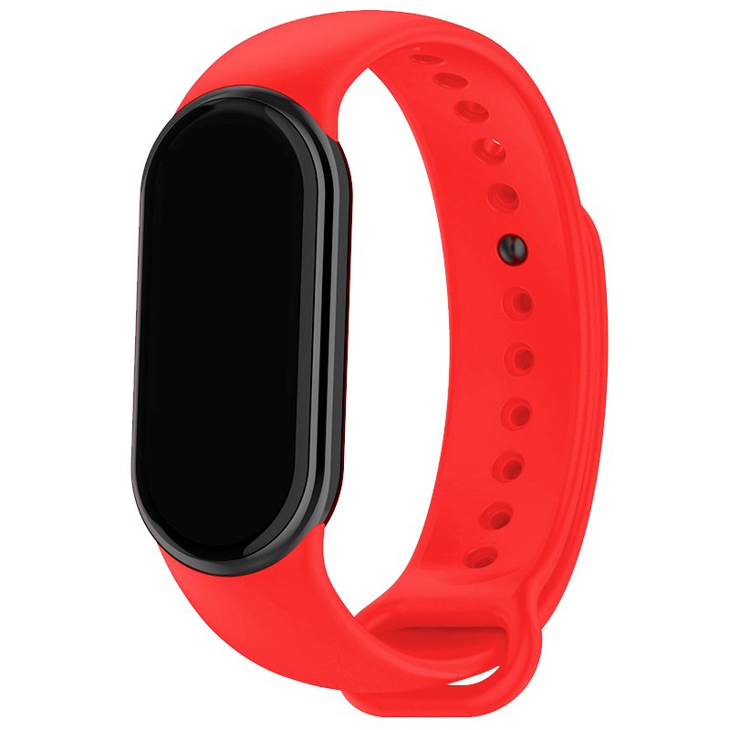 Correa COOL para Xiaomi Smart Band 8 / 9 / 10 Liso Rojo