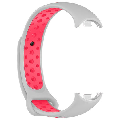 Correa COOL para Xiaomi Smart Band 8 / 9 / 10 Sport Gris-Rosa
