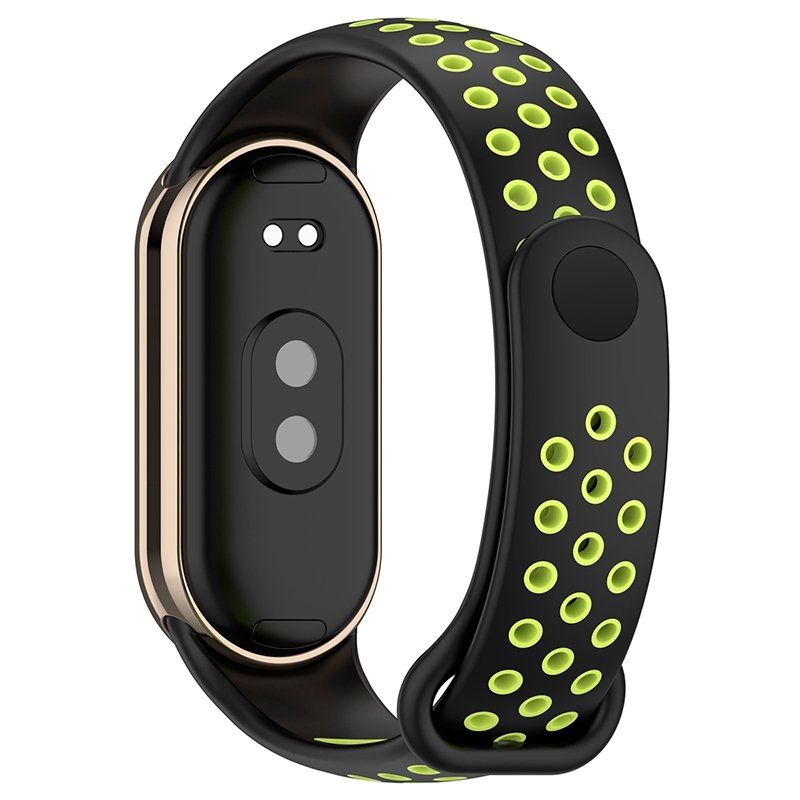 Correa COOL para Xiaomi Smart Band 8 / 9 / 10 Sport Negro-Verde
