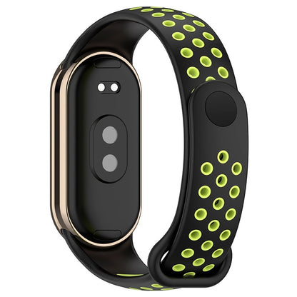 Correa COOL para Xiaomi Smart Band 8 / 9 / 10 Sport Negro-Verde