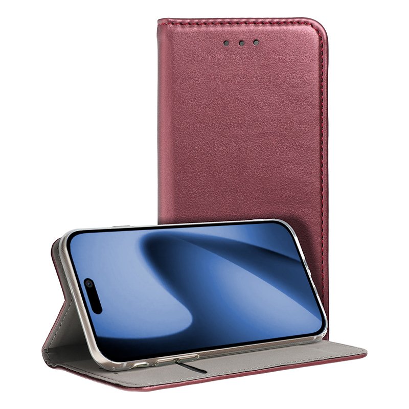 Funda COOL Flip Cover para iPhone 17 Pro Max Liso Burgundy