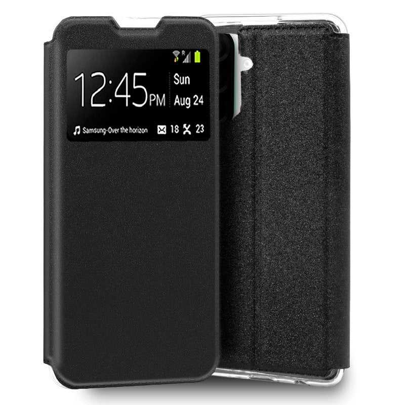 Funda COOL Flip Cover para Samsung A266 Galaxy A26 5G / A17 / A17 5G Liso Negro