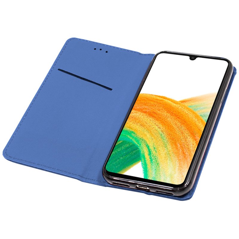 Funda COOL Flip Cover para Samsung A336 Galaxy A33 5G Liso Azul