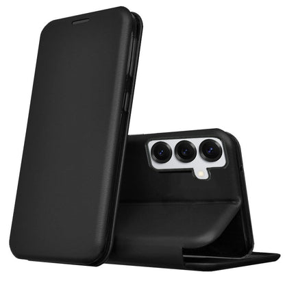 Funda COOL Flip Cover para Samsung S921 Galaxy S24 / S25 Elegance Negro