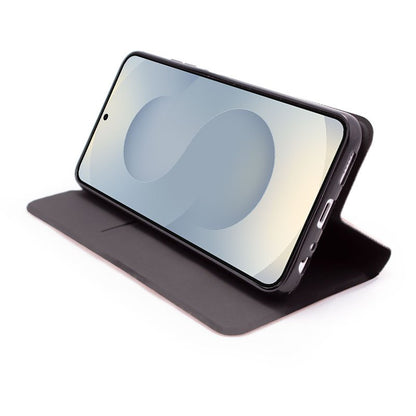 Funda COOL Flip Cover para Samsung S921 Galaxy S24 / S25 Elegance Plata