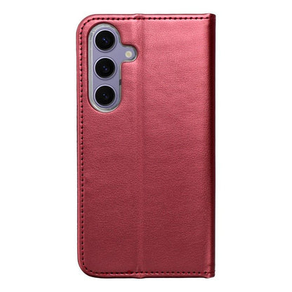 Funda COOL Flip Cover para Samsung S921 Galaxy S24 / S25 Liso Burgundy