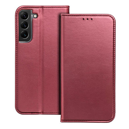 Funda COOL Flip Cover para Samsung S921 Galaxy S24 / S25 Liso Burgundy