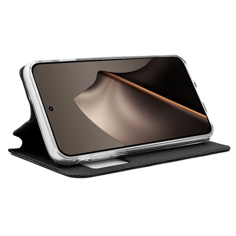 Funda COOL Flip Cover para Xiaomi 15T Liso Negro