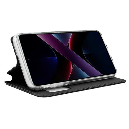 Funda COOL Flip Cover para Xiaomi Poco X7 Pro 5G Liso Negro