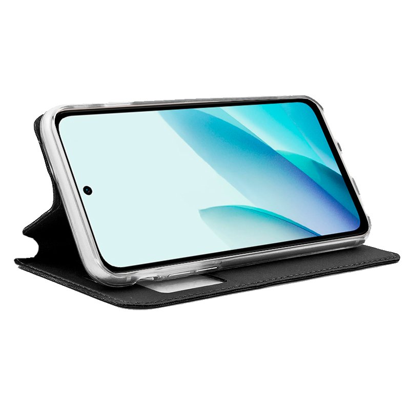Funda COOL Flip Cover para Xiaomi Redmi 15 / 15 5G Liso Negro