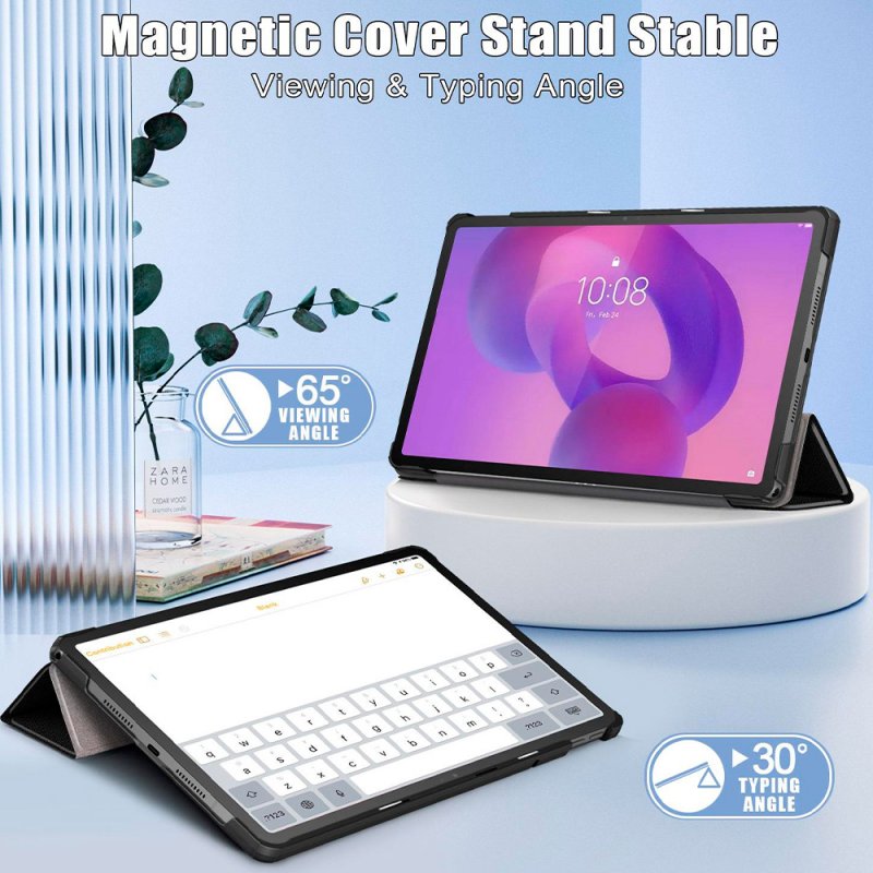 Funda COOL para Lenovo Tab K11 Plus 11.5 Pulg Polipiel Negro