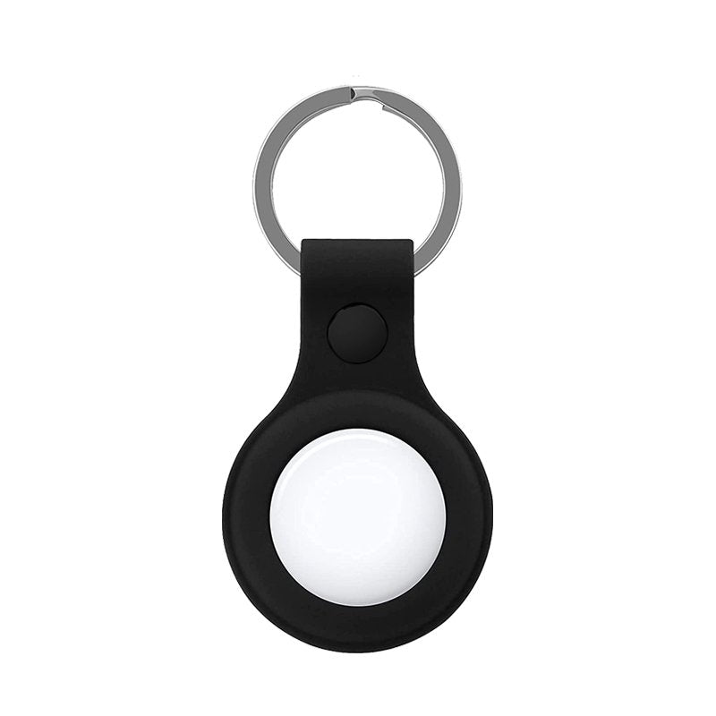 Llavero Protector COOL Compatible con AirTag Silicona Negro