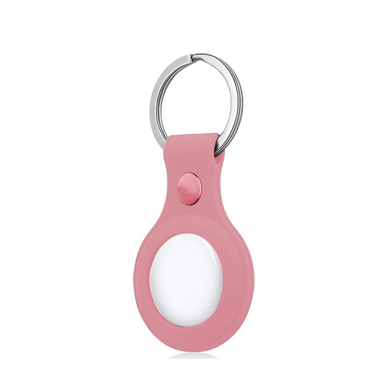 Llavero Protector COOL Compatible con AirTag Silicona Rosa