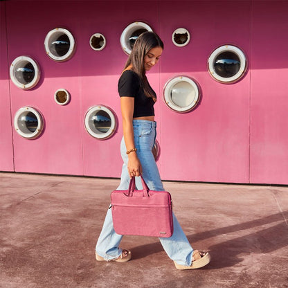 Maletín Ordenador Portátil 15-17 Pulgadas COOL Sigma Rosa