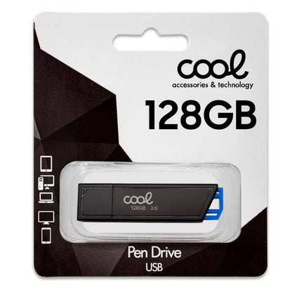 Pen Drive x USB 128 GB 3.0 COOL Lancer Azul