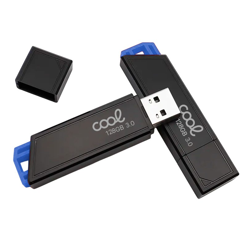 Pen Drive x USB 128 GB 3.0 COOL Lancer Azul