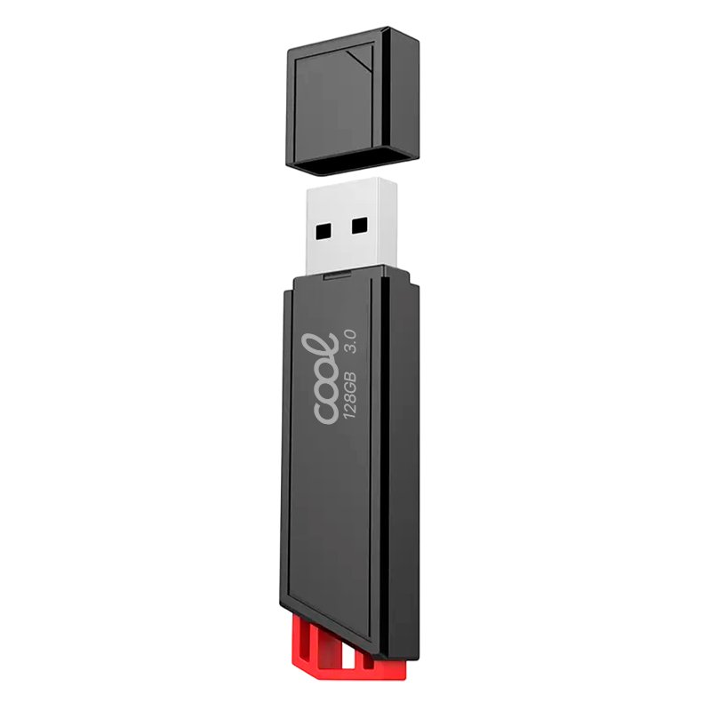 Pen Drive x USB 128 GB 3.0 COOL Lancer Rojo